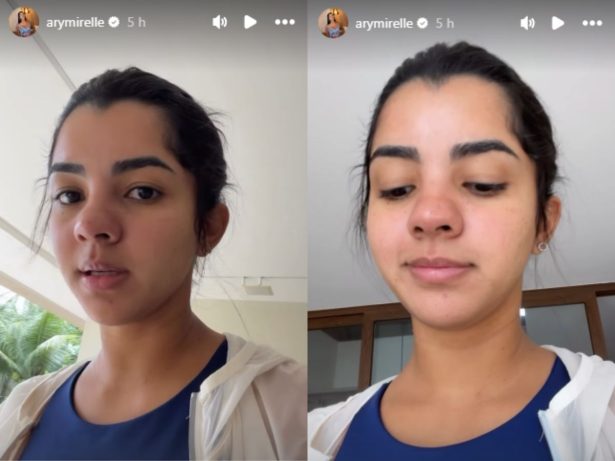 Em processo de emagrecimento, Ary Mirelle mostra como está o abdômen