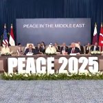 Trump e líderes internacionais selam cessar-fogo em Gaza