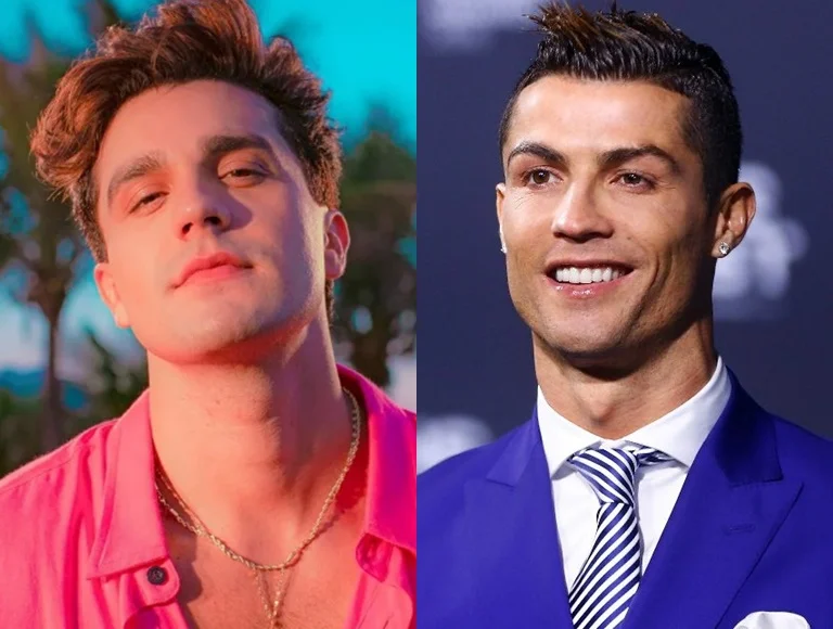 A convite de CR7, Luan Santana pega jatinho às pressas para cantar no Réveillon do jogador