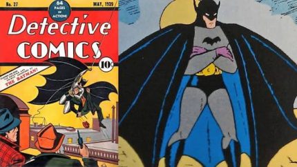 "Detective Comics #27", primeira publicação do Batman, de 1939