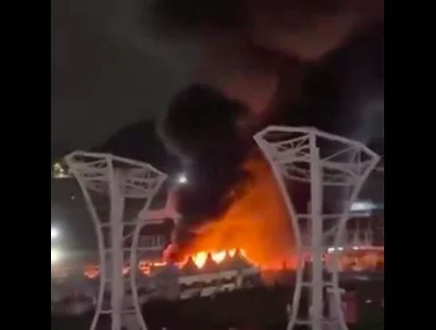 Incêndio atinge Autódromo de Interlagos nas vésperas do Lollapalooza