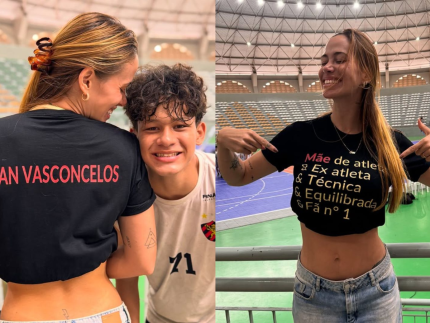 Ex-jogadora da Seleção, Ingrid Vasconcelos vibra com filho seguindo seus passos no basquete