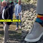 Lula ironiza tornozeleira de Bolsonaro e exibe “meia estilosa” em evento de saúde