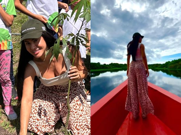 Isabelle Nogueira planta mais de 750 em área de desmatamento da Amazônia