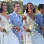 Marcus Buaiz celebra 1 ano do casamento com Isis Valverde: “Somos imbatíveis”