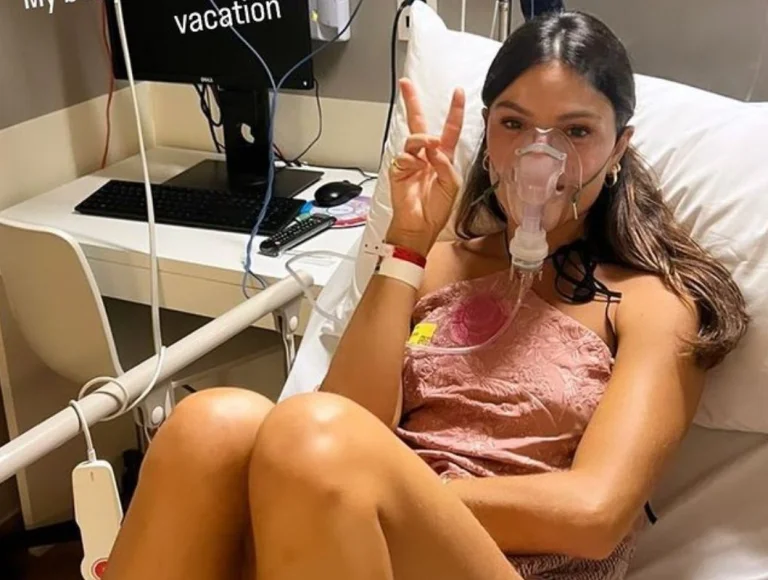 Isis Valverde para em hospital e culpa rotina intensa: “Meu corpo disse para parar”