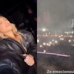 Virginia e Zé Felipe se emocionam durante show em Portugal: “Sofrendo com motivo”
