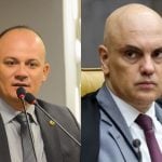 Moraes ameaça prender parlamentares em acampamento no STF. Deputado afirma que estava em outro estado