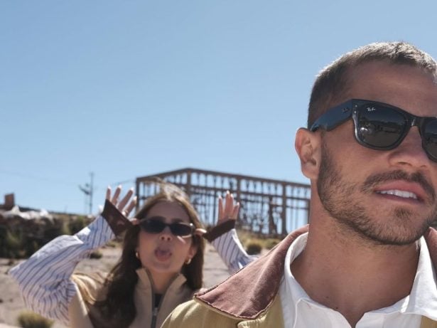 Jade Picon e André Lamoglia compartilham cliques românticos no Peru