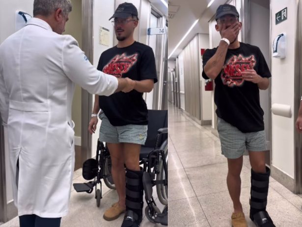 Vittor Fernando celebra avanços na recuperação após sofrer tentativa de homicídio