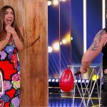 Patricia Abravanel encara número com facas e revive momento icônico de Silvio Santos