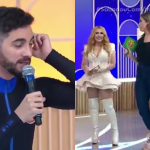 Deu química? Joelma ganha cantada de pretendente no “Sabadou com Virginia”