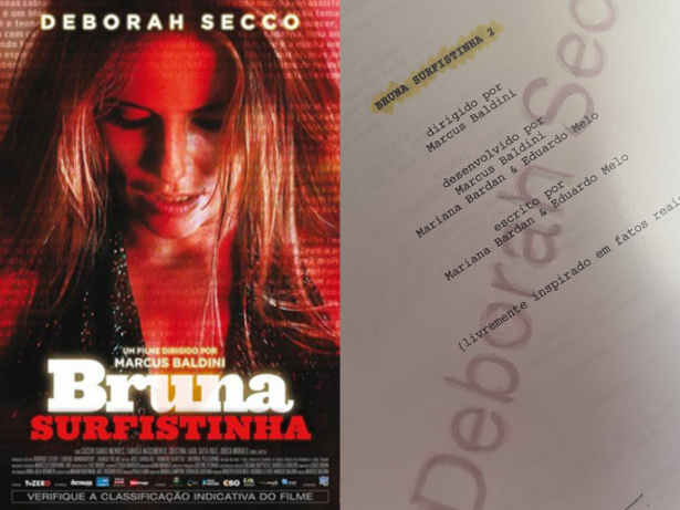 Vem aí! Deborah Secco prova que “Bruna Surfistinha 2” está saindo do papel