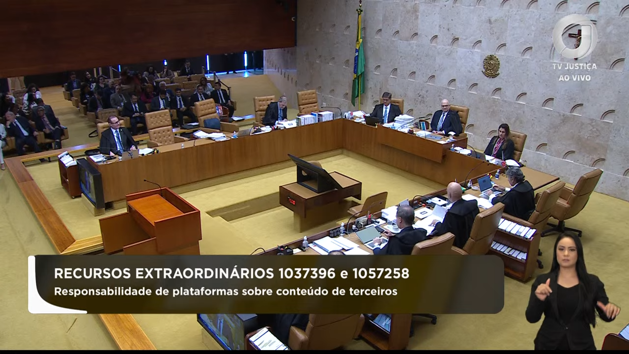 Reprodução: TV Justiça