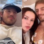 Juliette comemora alta hospitalar do noivo após problema no fígado