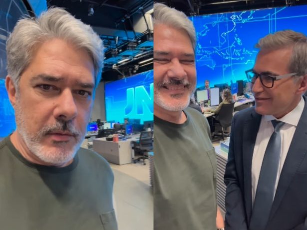 William Bonner deixa temporariamente bancada do “Jornal Nacional” e explica motivo