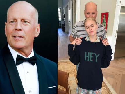 Filha de Bruce Willis encanta fãs com fotos carinhosas do pai. Veja!