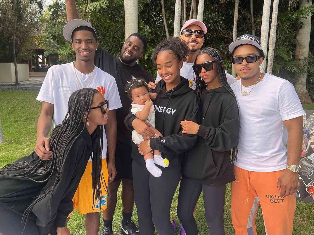 Diddy com a família | Créditos: Reprodução 