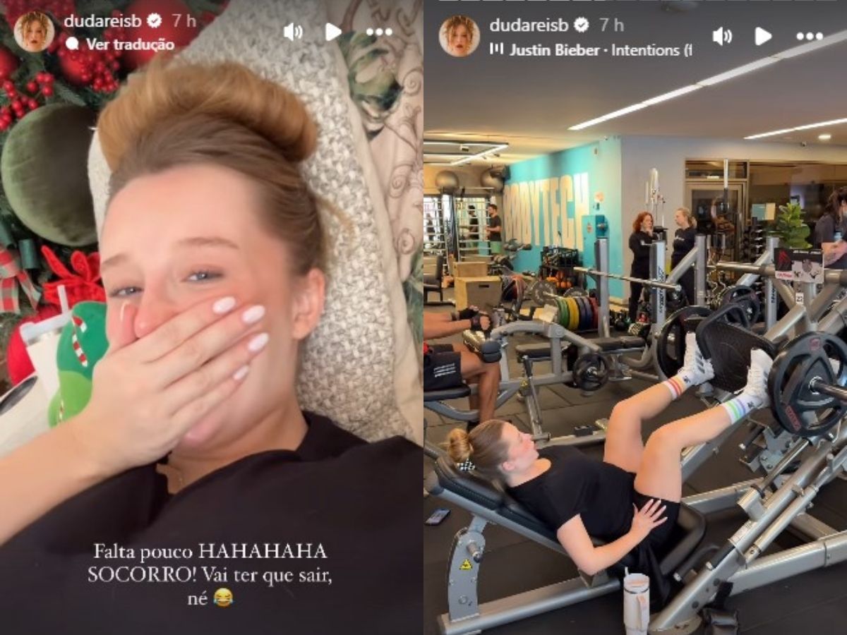 Reprodução: Instagram Duda Reis/Montagem