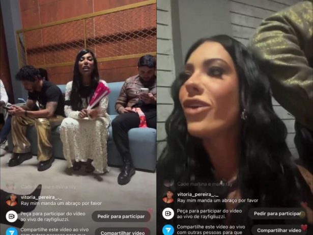 Fora de “A Fazenda”, Rayane e Carol mantêm rivalidade e trocam farpas em live antes do reality