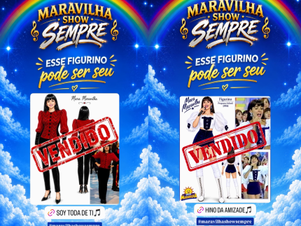 Mara Maravilha coloca figurinos clássicos de sua carreira à venda; Saiba detalhes!