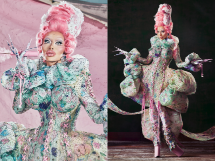 Sabrina Sato vira Madame dos Exageros e surge toda harmonizada em baile de Halloween