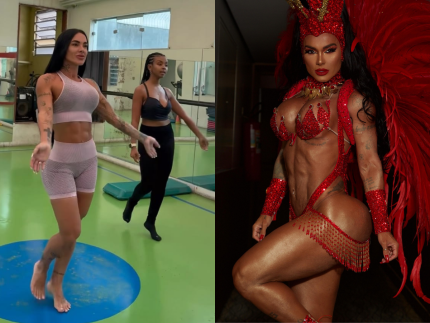 Kamila Simioni inicia aulas de samba para estreia como rainha de bateria: “Não me importo com críticas”