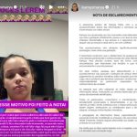 Kamylinha cobra que fãs leiam nota jurídica sobre ataques na internet: “É só ler!”