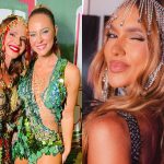 Karen Lopes celebra posição de Virginia como Rainha de Bateria da Grande Rio