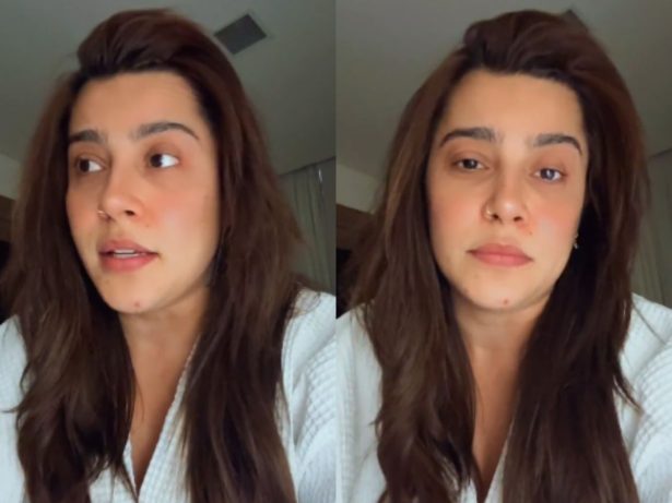 Lauana Prado se emociona ao relatar incidente aéreo: “Fiquei em estado de choque”