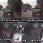 Gravação de corrida vira caso de polícia após descoberta de passageira foragida