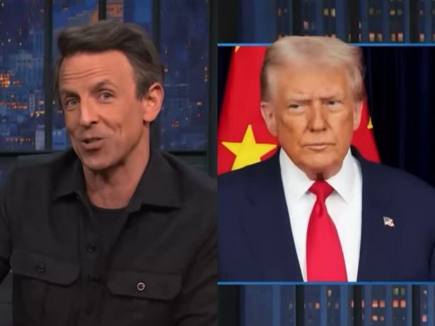 Trump ataca Seth Meyers e diz que piadas contra ele são “provavelmente ilegais”