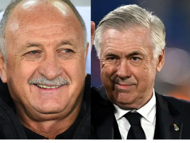 Felipão revela conversa com Ancelotti: “Falamos da vida, não da convocação”
