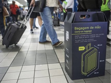 CCJ do Senado aprova gratuidade para bagagem de mão em voos