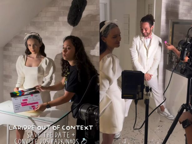 Larissa Manoela mostra bastidores de “vídeo-convite de casamento”; assista!