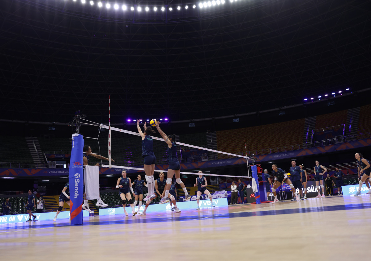 Seleção Feminina de Vôlei treina em Brasília / Reprodução: Confederação Brasileira de Vôlei (CBV)