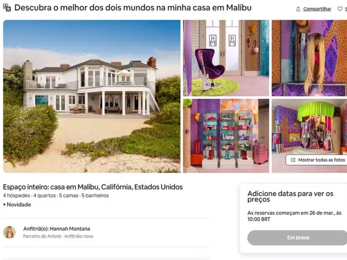 Reprodução airbnb Reprodução airbnb
