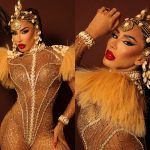 Andréa Andrade, rainha da Porto da Pedra, aposta em look inspirado em Angola para final de samba