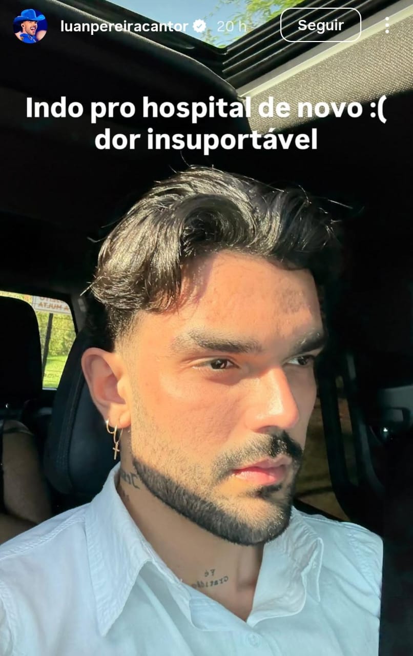Reprodução/Instagram/@luanpereiracantor