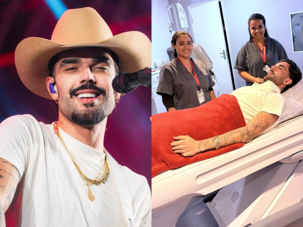 Luan Pereira volta a ser internado e revela ter dez pedras nos rins: “Maior dor da vida”