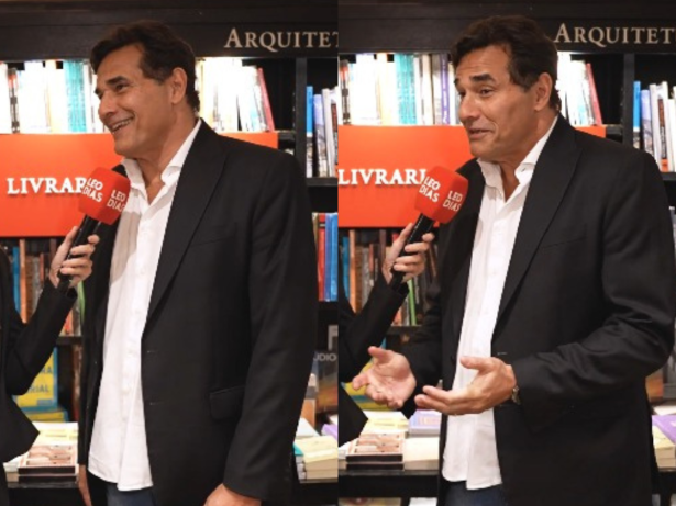 Luciano Szafir revela que sonha em ser avô, mas garante: “Quem sabe o tempo são eles”