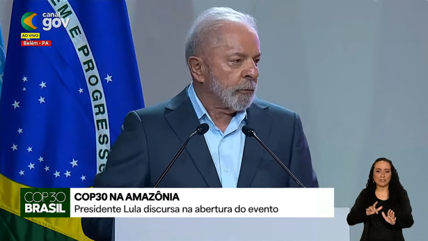 Na abertura da COP30, Lula diz que cuidar do clima é mais barato do que fazer guerra