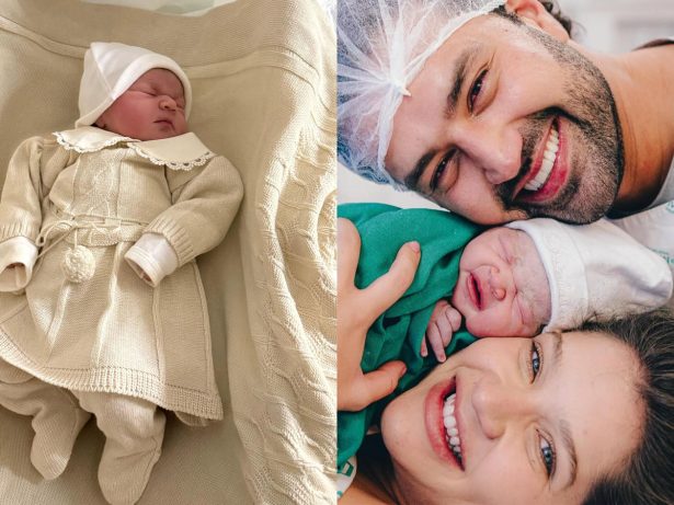 Lyandra Costa, filha de Leandro, mostra nova foto de Isabela, sua bebê recém-nascida