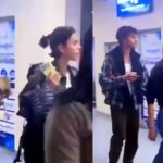 Bruna Marquezine e Shawn Mendes são flagrados em aeroporto na África