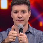 De volta à Globo, Rodrigo Faro revive o “Dança Gatinho” no palco do “Domingão com Huck”