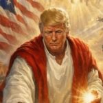 Donald Trump apaga montagem polêmica onde aparece como Jesus Cristo