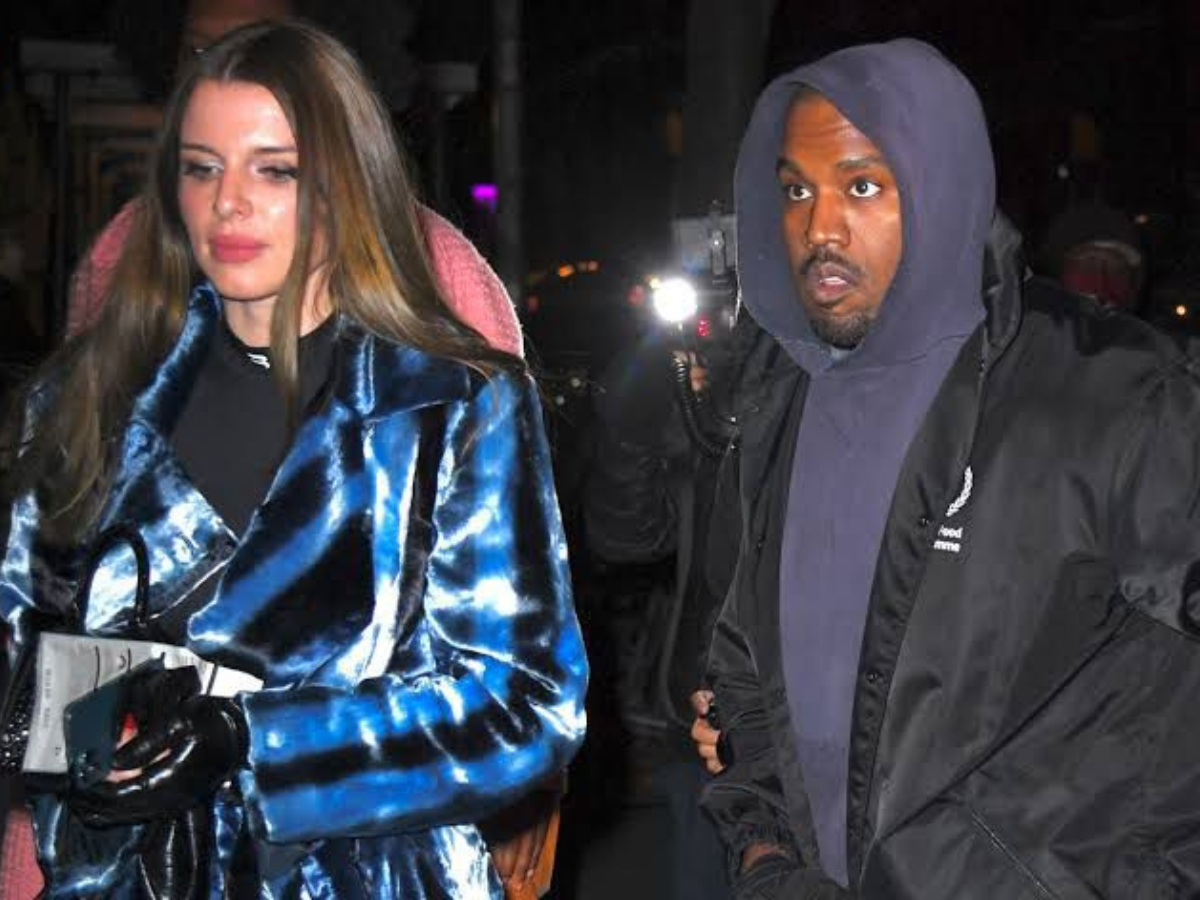 Kanye e Julia tiveram um breve relacionamento | Créditos: Reprodução