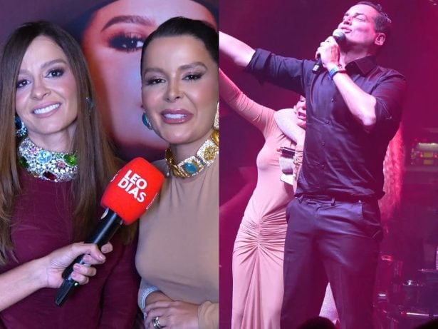 Amigas e fãs-de-carteirinha: Maiara e Maraisa enchem Leo Dias de elogios
