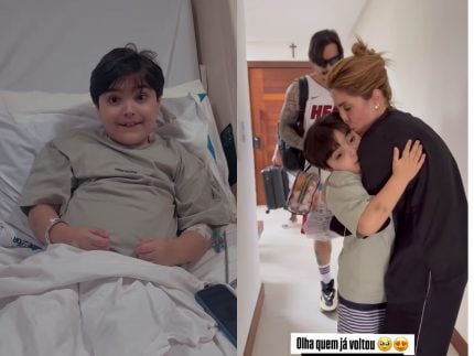 Manu Bahtidão comemora alta de filho da UTI e comenta possível doença autoimune