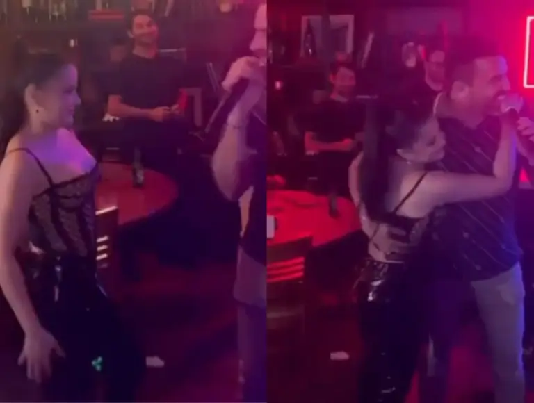 Maraisa dá uma palhinha em bar após show no Maranhão